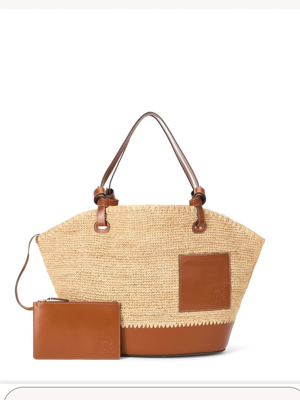 Staud St. Regis Squillo Raffia Tote